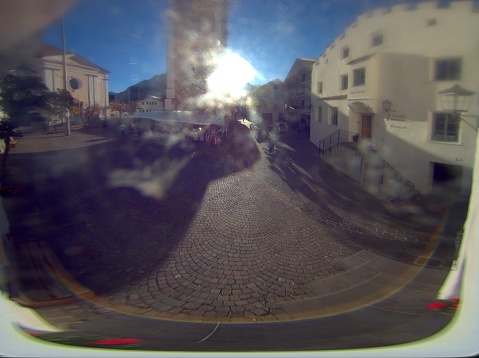 Archived image Webcam Castelrotto/Kastelruth village square, South Tyrol