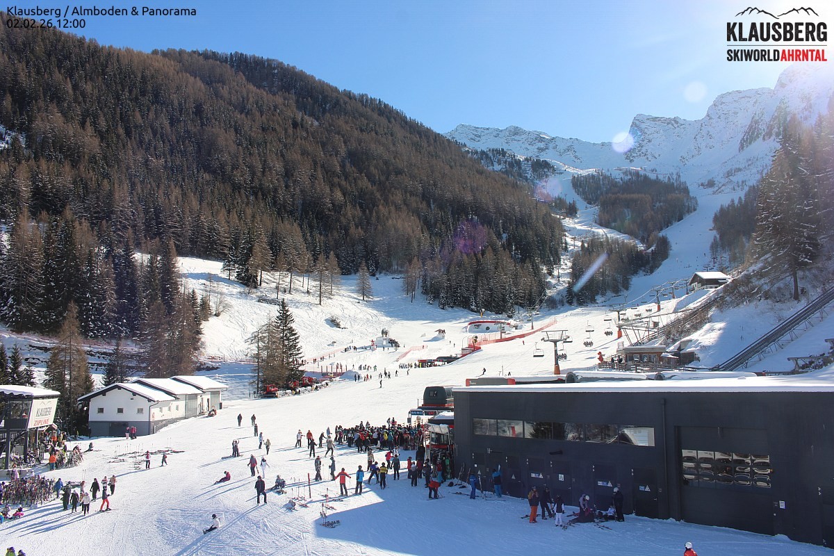 Archiv Foto Webcam Talstation Almboden, Steinhaus