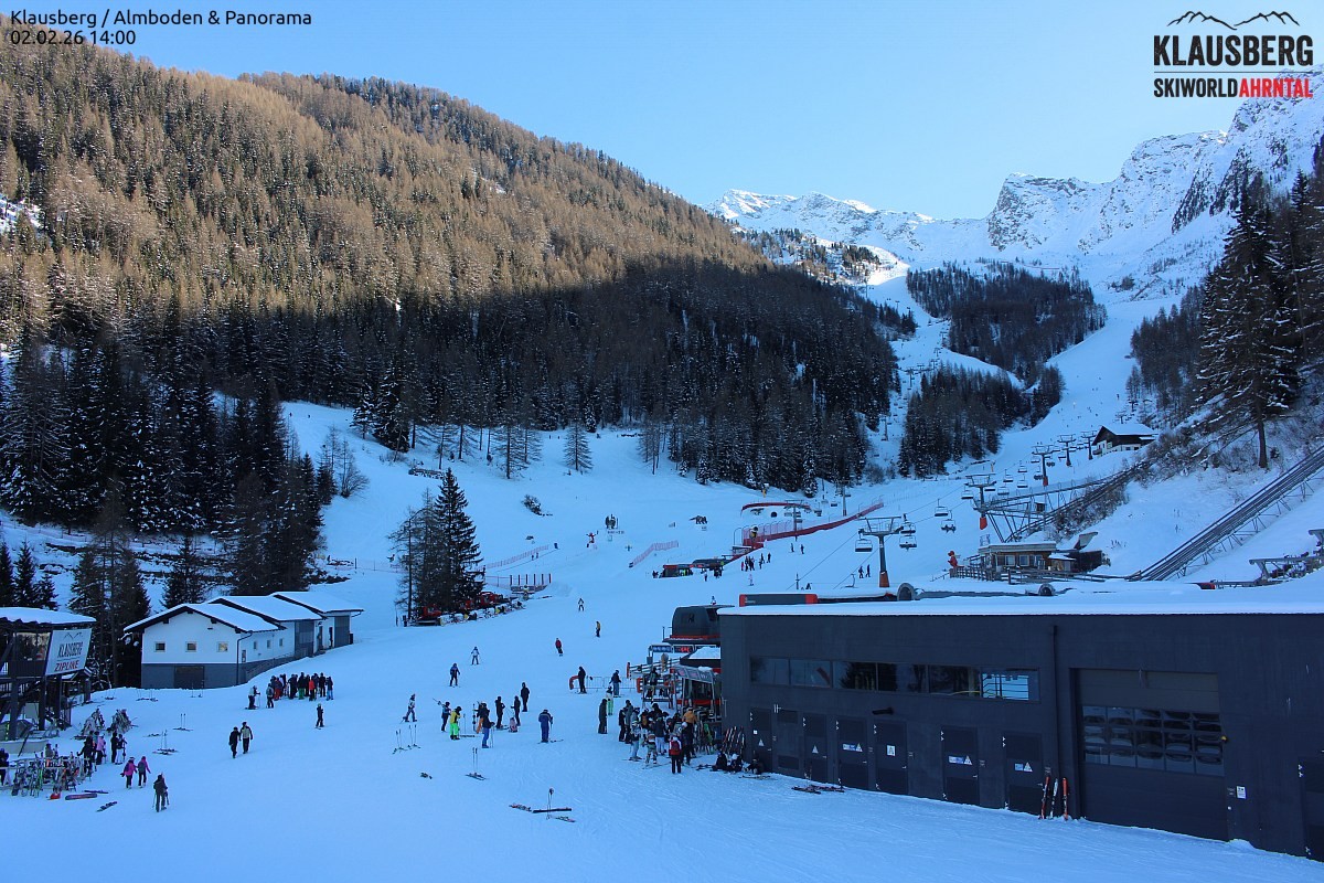 Archiv Foto Webcam Talstation Almboden, Steinhaus