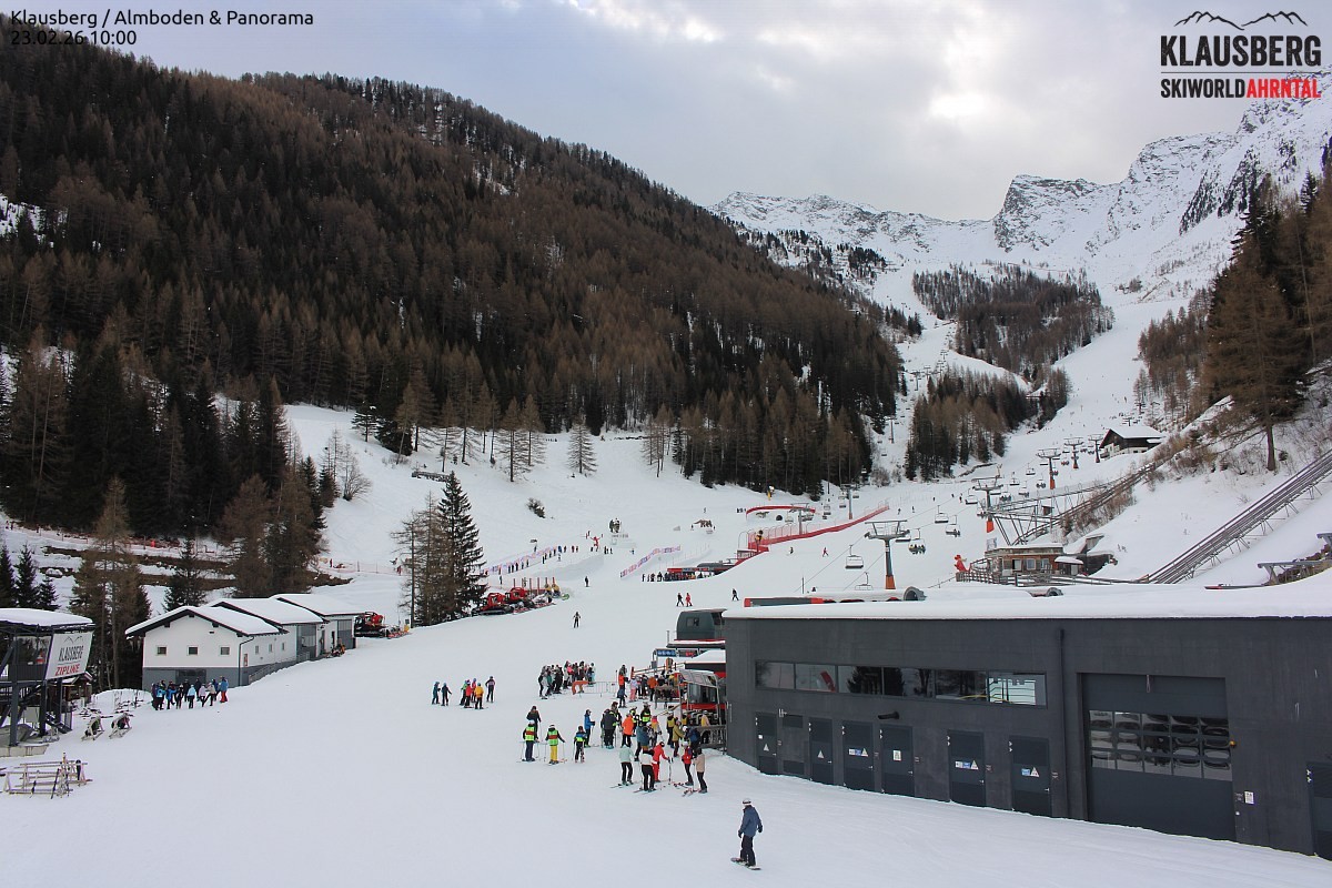 Archiv Foto Webcam Talstation Almboden, Steinhaus