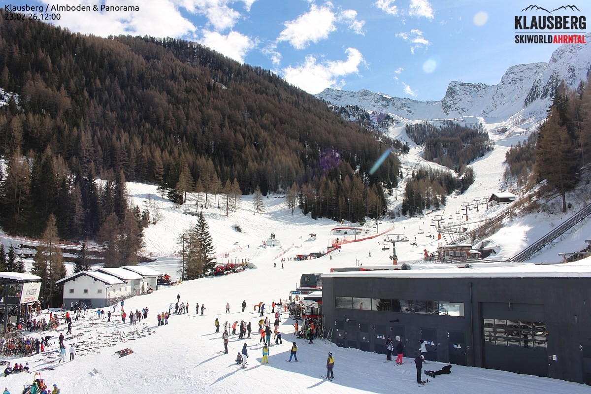 Archiv Foto Webcam Talstation Almboden, Steinhaus