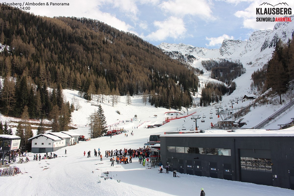 Archiv Foto Webcam Talstation Almboden, Steinhaus