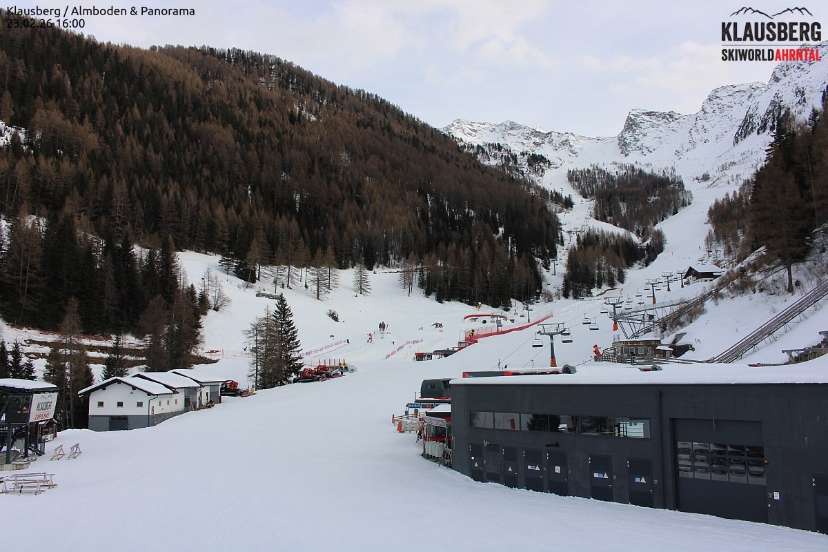 Archiv Foto Webcam Talstation Almboden, Steinhaus