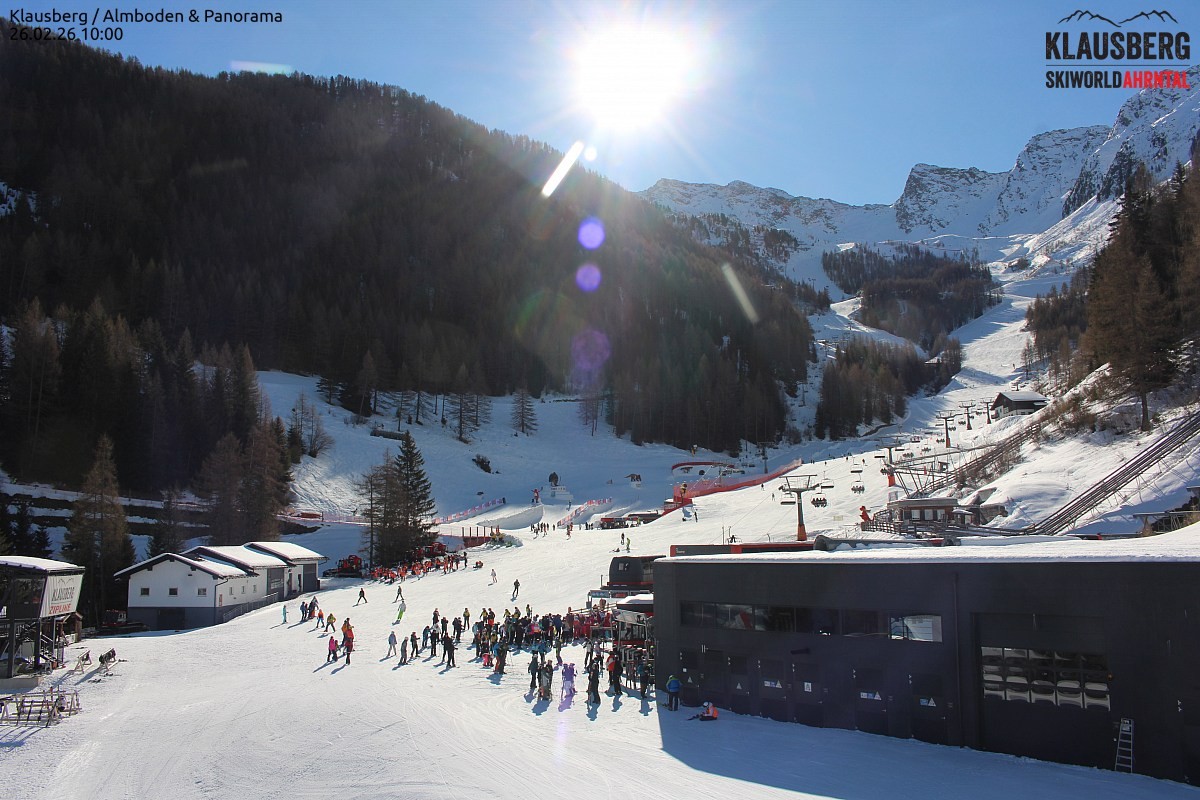 Archived image Webcam base station Almboden, Cadipietra/Steinhaus