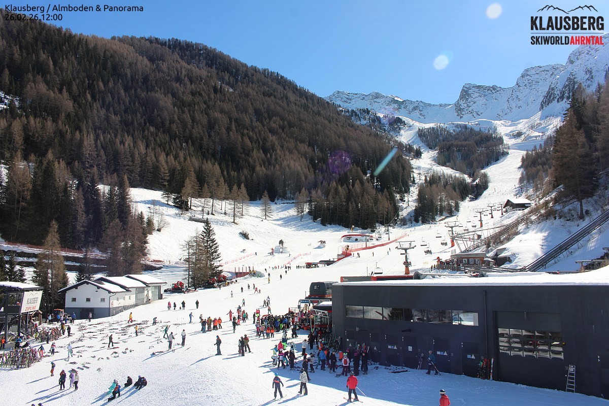 Archived image Webcam base station Almboden, Cadipietra/Steinhaus