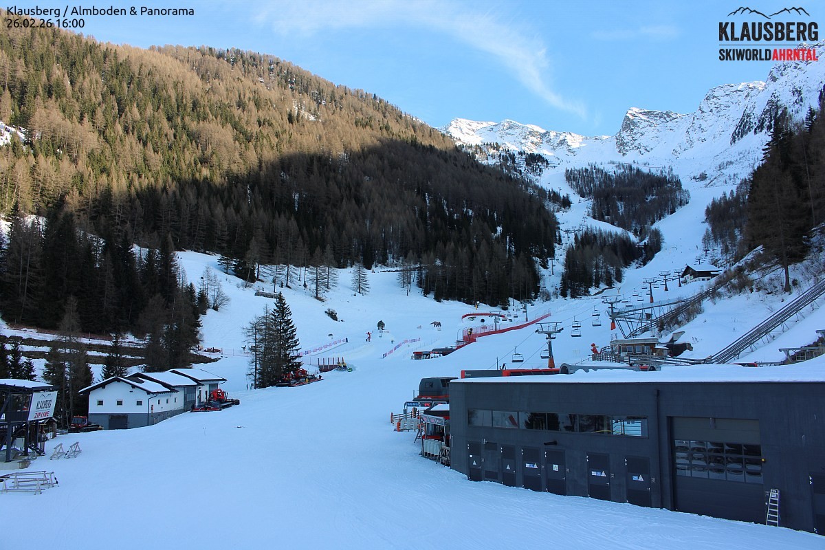 Archived image Webcam base station Almboden, Cadipietra/Steinhaus