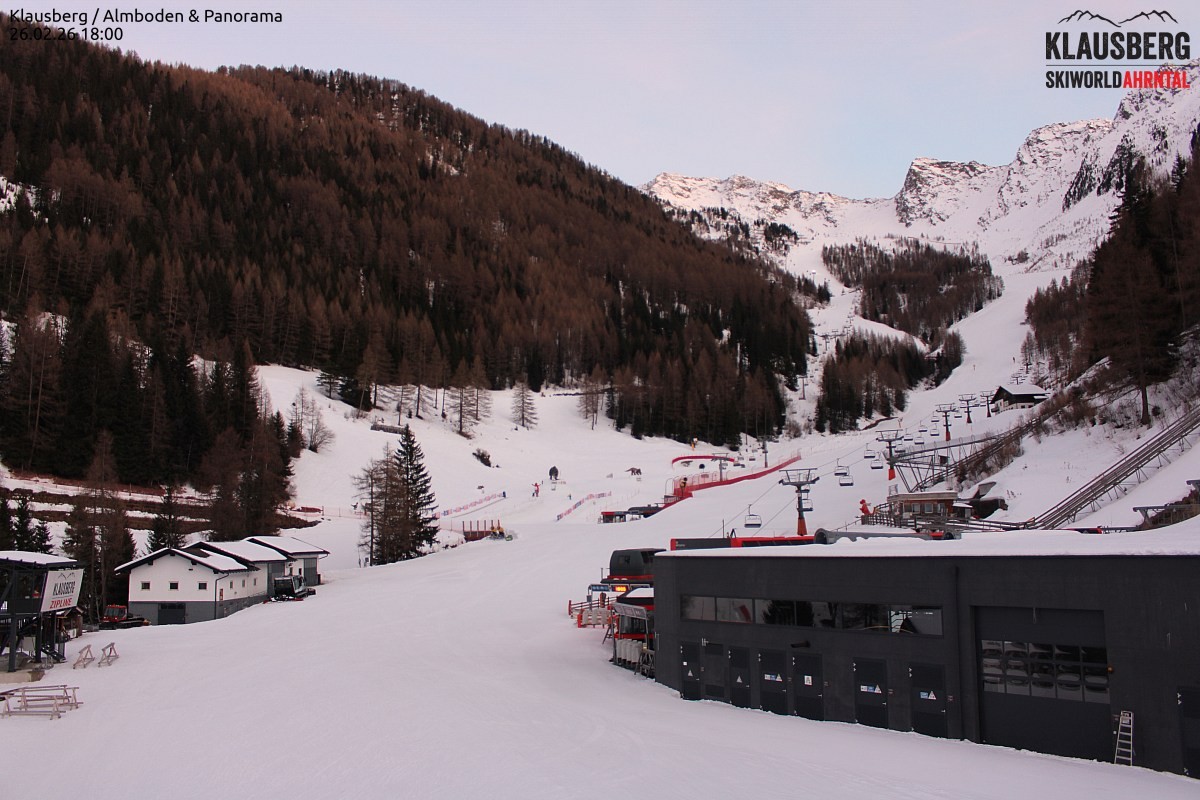 Archived image Webcam base station Almboden, Cadipietra/Steinhaus