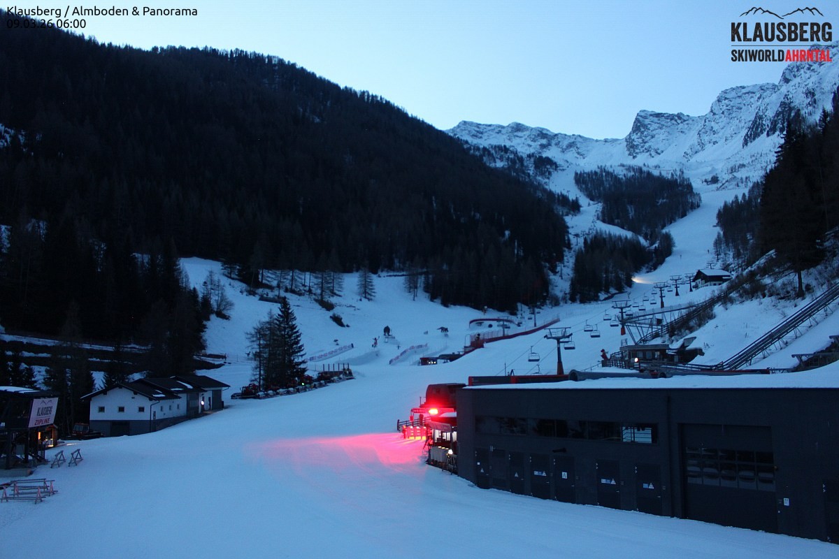 Archiv Foto Webcam Talstation Almboden, Steinhaus