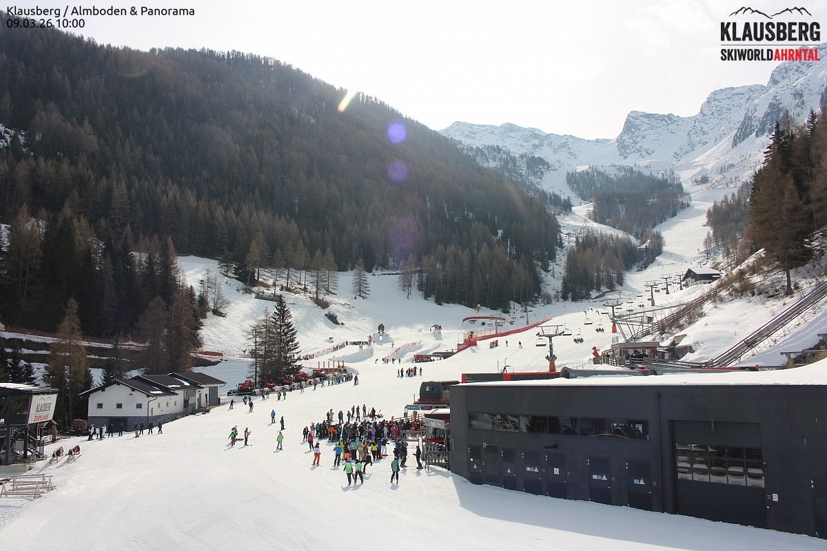 Archiv Foto Webcam Talstation Almboden, Steinhaus