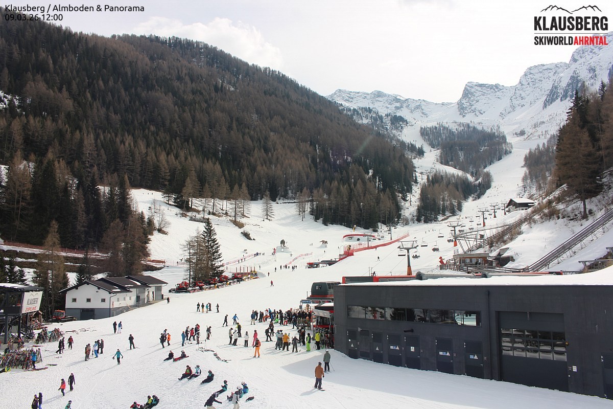 Archiv Foto Webcam Talstation Almboden, Steinhaus