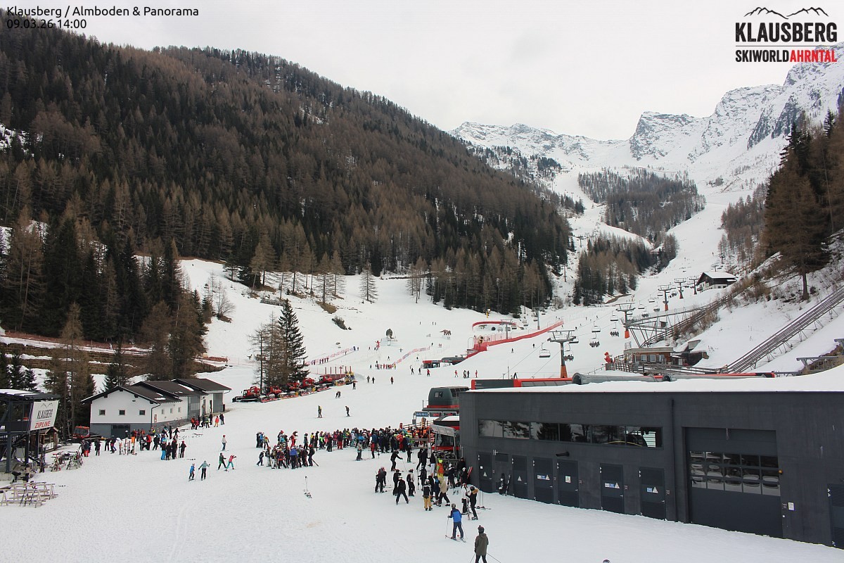 Archiv Foto Webcam Talstation Almboden, Steinhaus