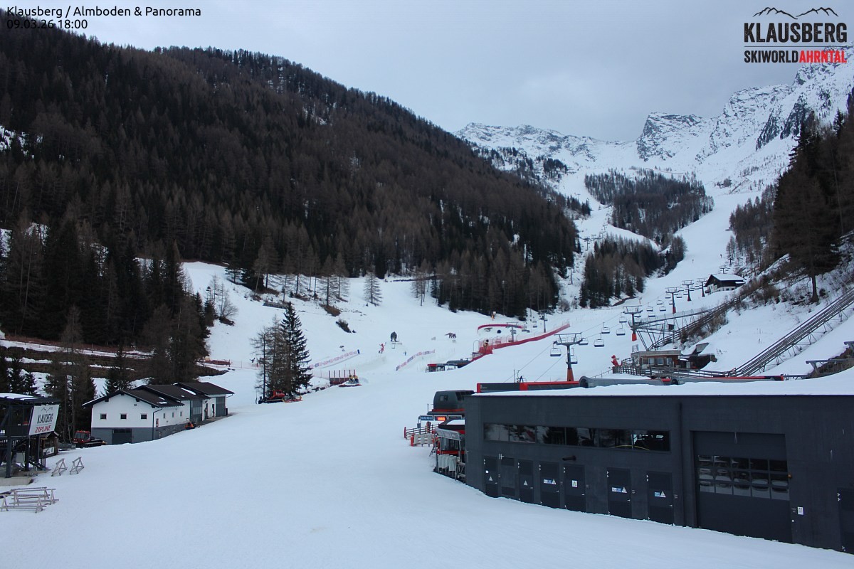 Archiv Foto Webcam Talstation Almboden, Steinhaus