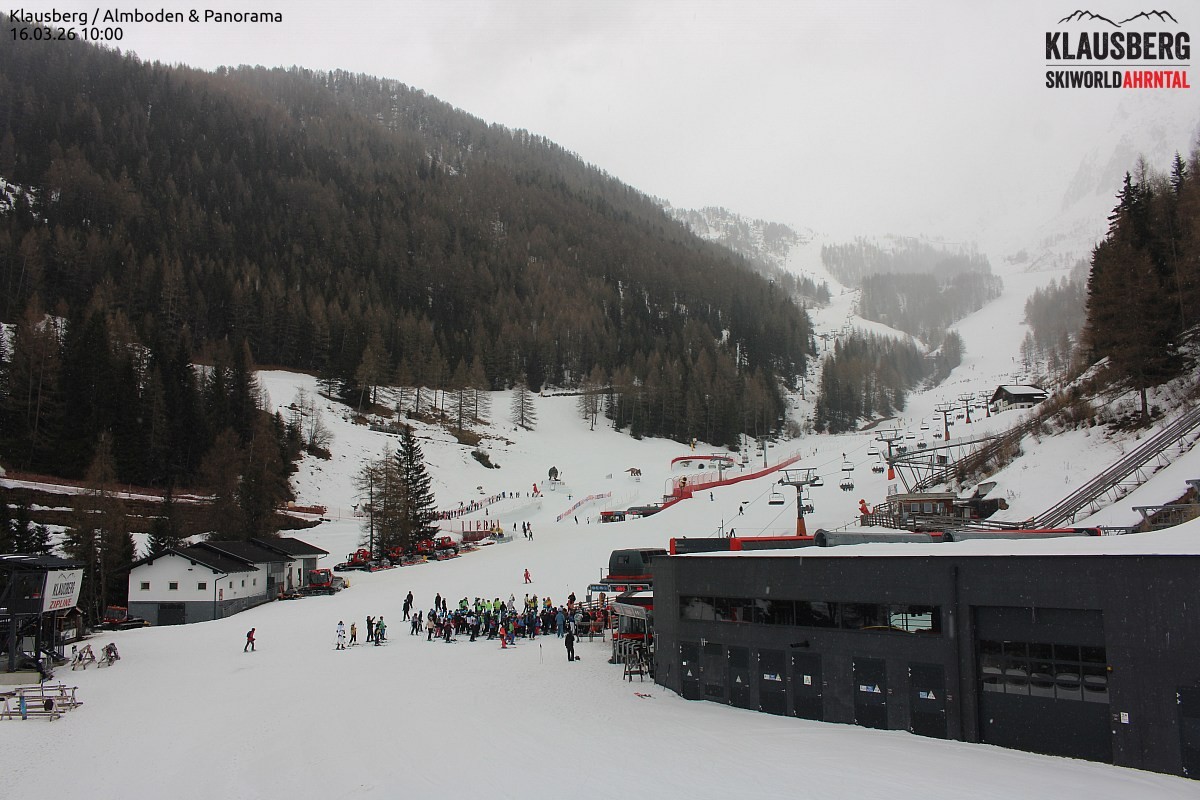 Archiv Foto Webcam Talstation Almboden, Steinhaus