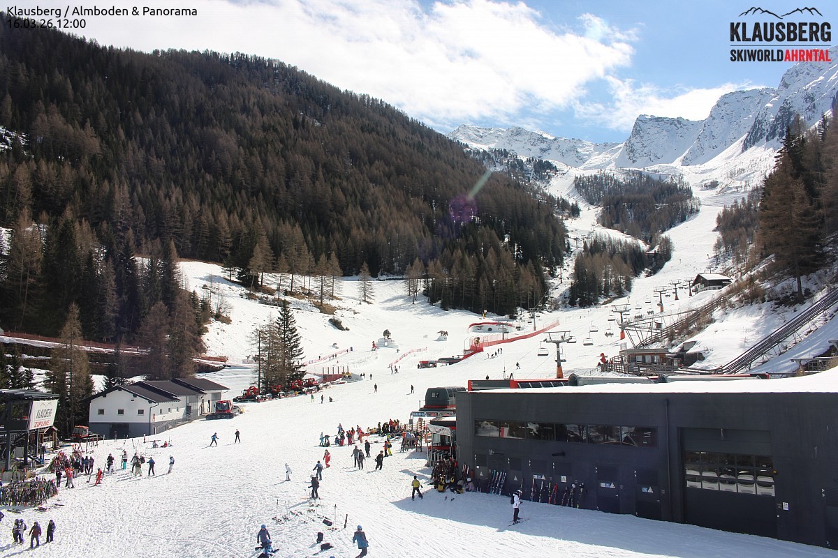 Archiv Foto Webcam Talstation Almboden, Steinhaus