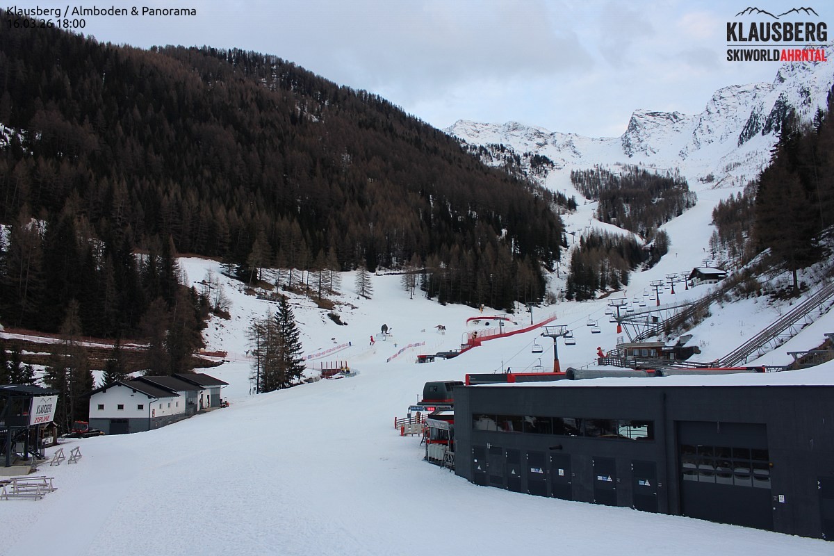 Archiv Foto Webcam Talstation Almboden, Steinhaus