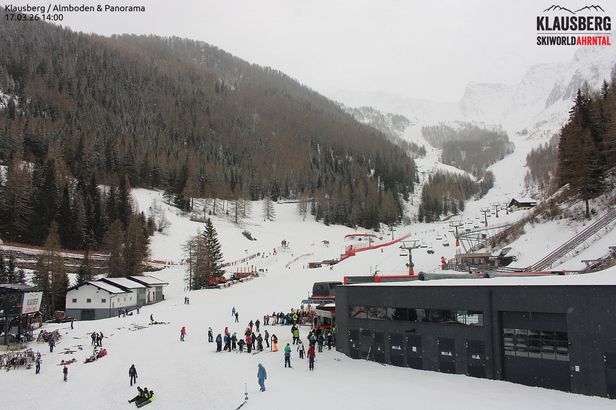 Archiv Foto Webcam Talstation Almboden, Steinhaus