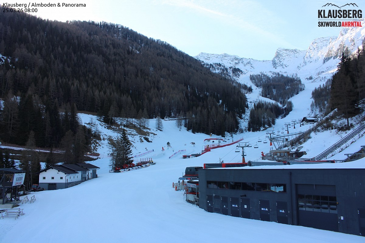 Archiv Foto Webcam Talstation Almboden, Steinhaus