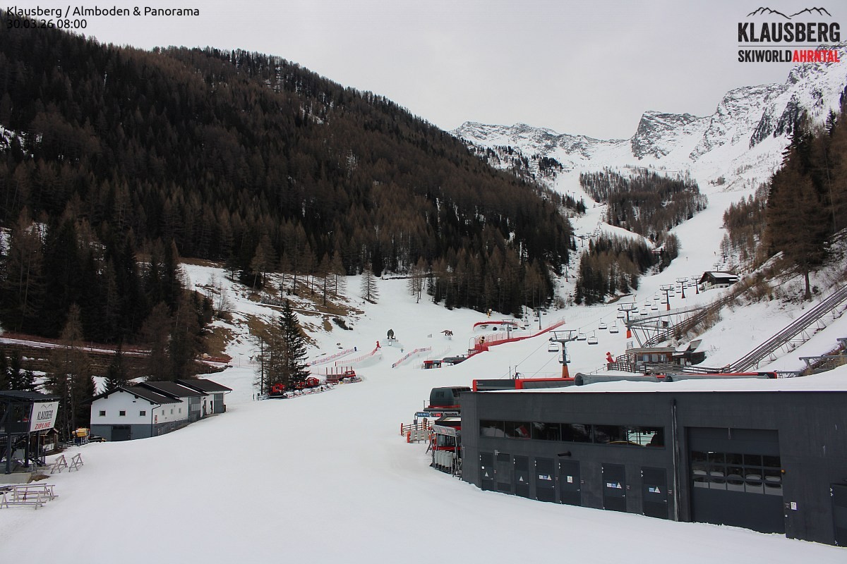 Archiv Foto Webcam Talstation Almboden, Steinhaus