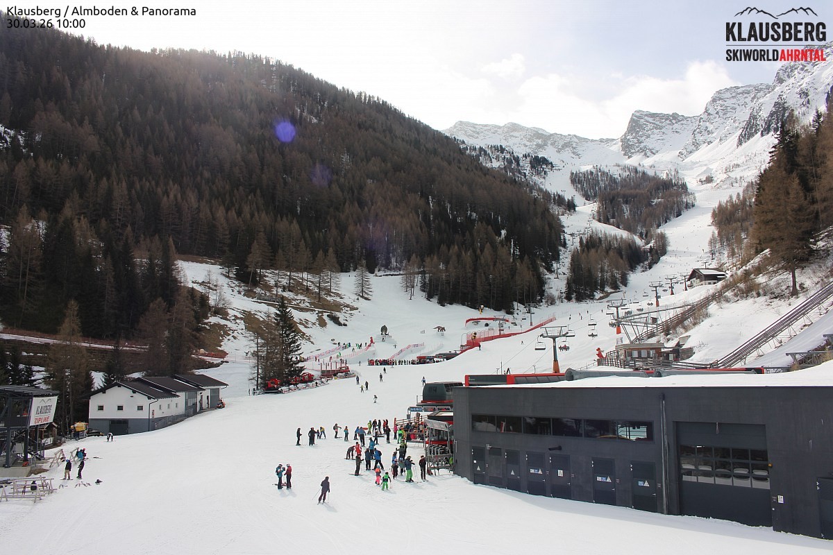 Archiv Foto Webcam Talstation Almboden, Steinhaus