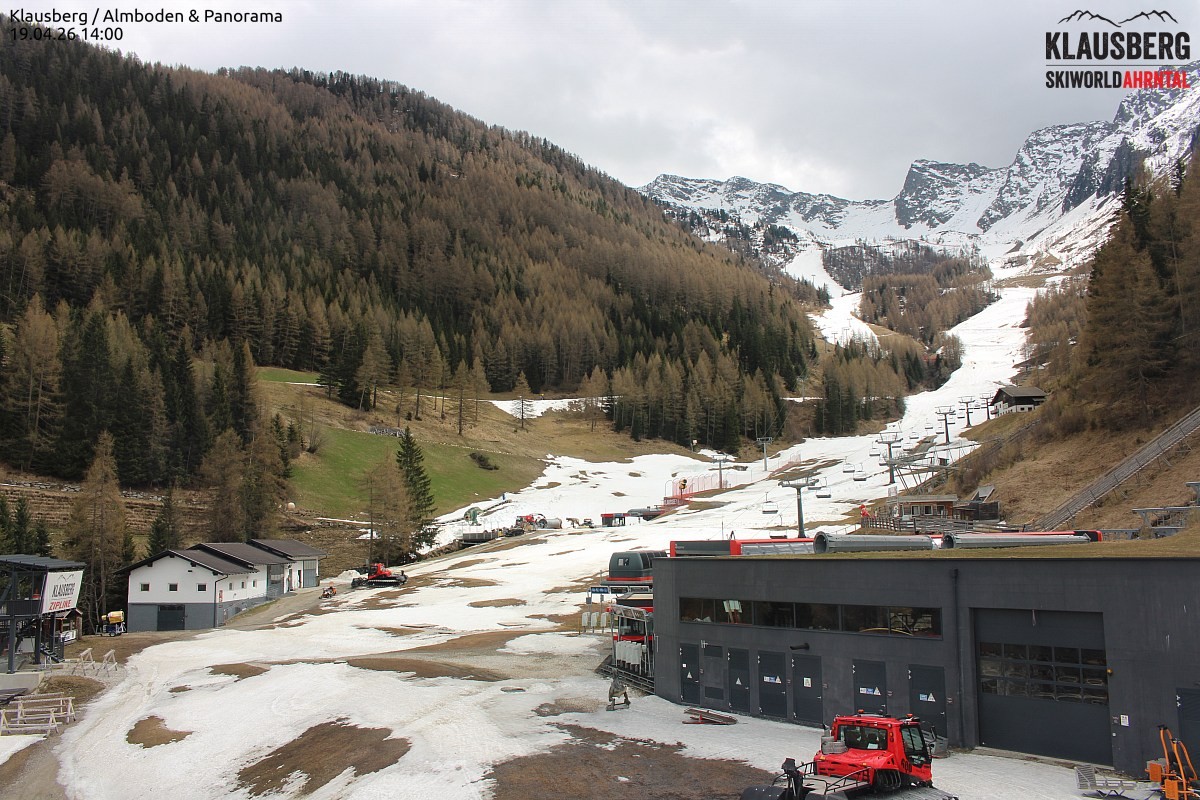 Archiv Foto Webcam Talstation Almboden, Steinhaus