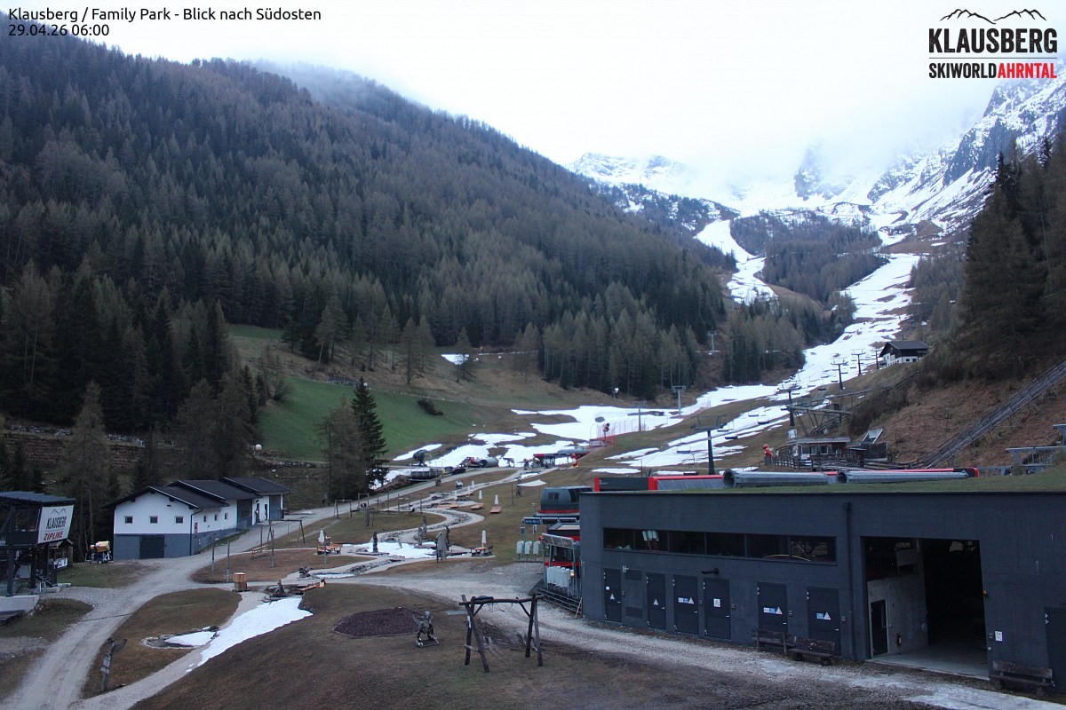 Archiv Foto Webcam Talstation Almboden, Steinhaus