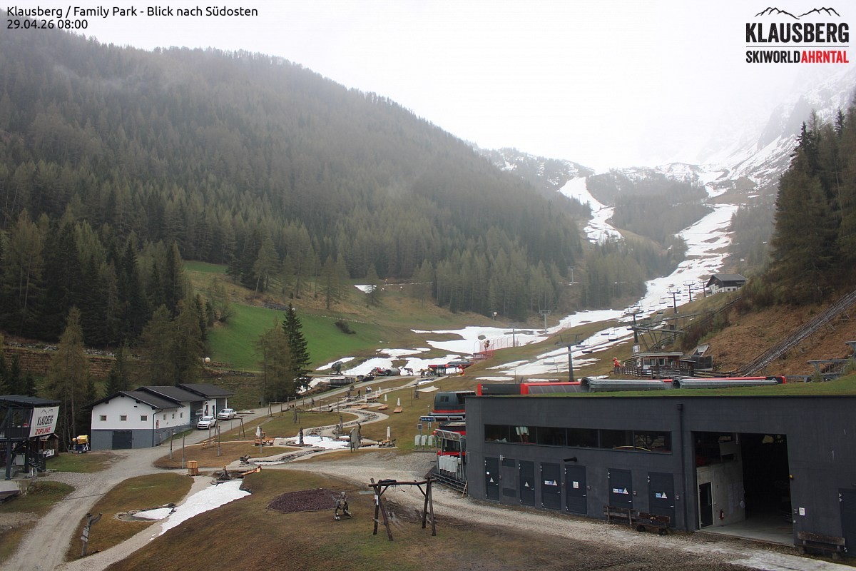 Archiv Foto Webcam Talstation Almboden, Steinhaus