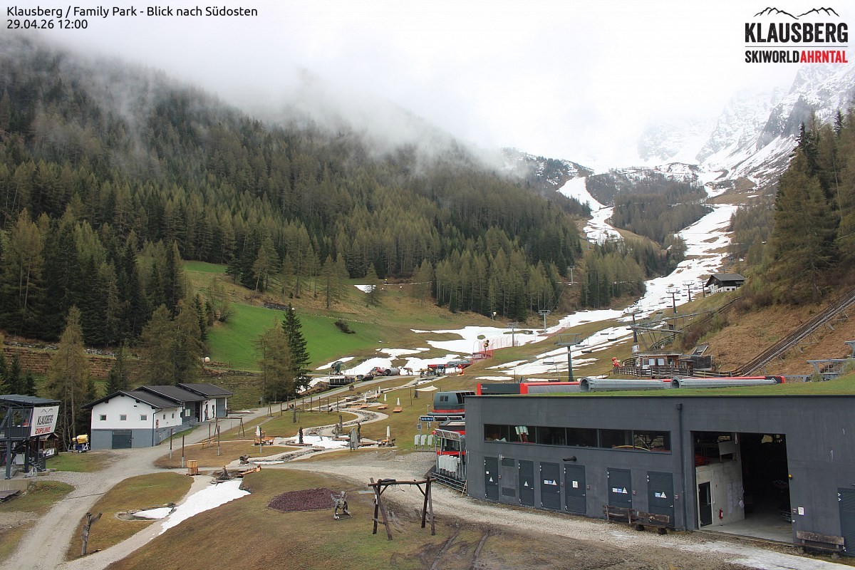 Archiv Foto Webcam Talstation Almboden, Steinhaus