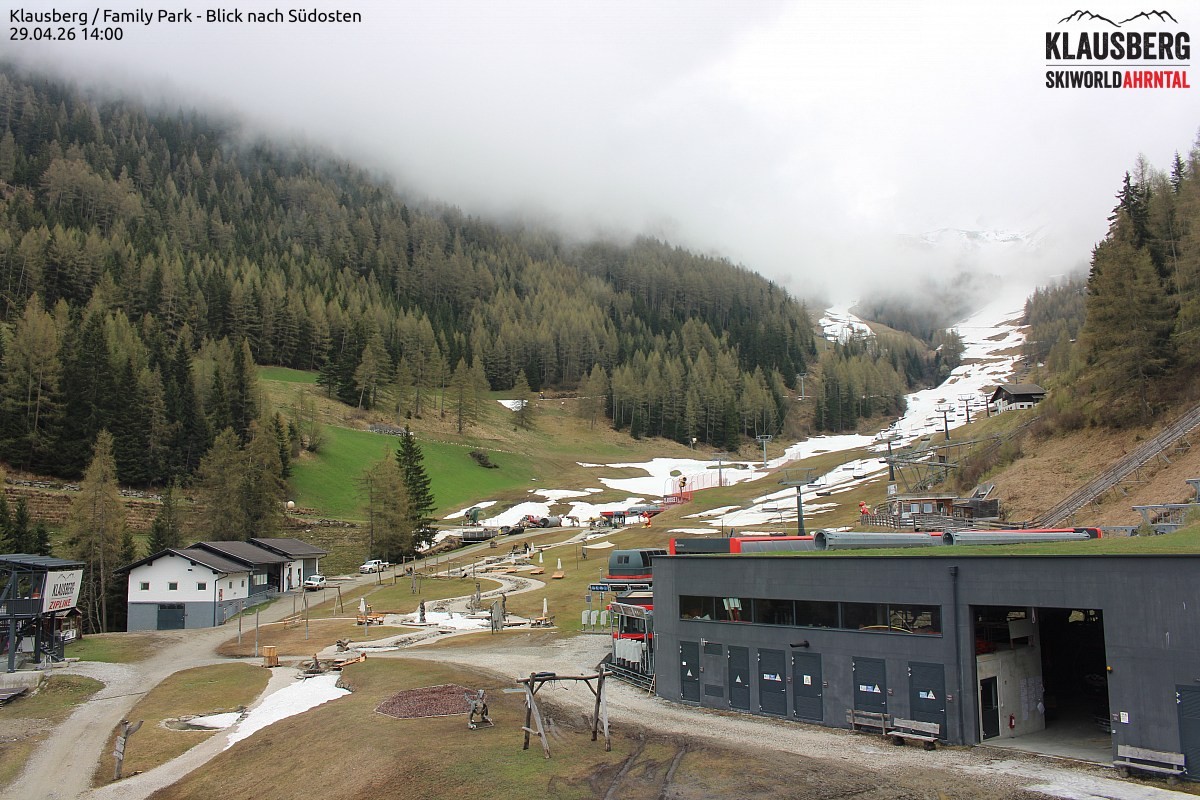 Archiv Foto Webcam Talstation Almboden, Steinhaus