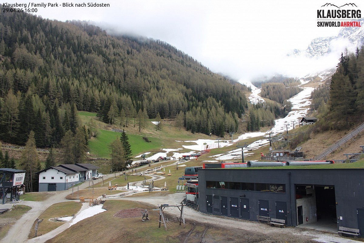 Archiv Foto Webcam Talstation Almboden, Steinhaus