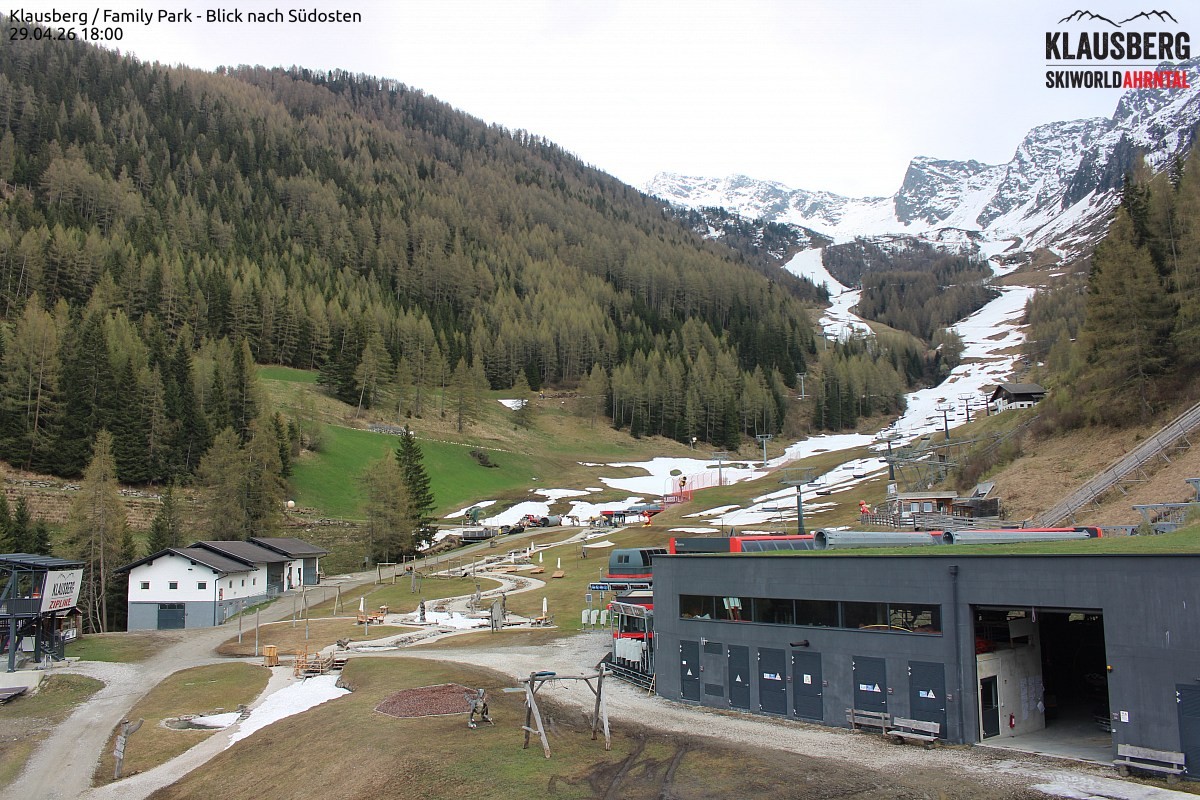 Archiv Foto Webcam Talstation Almboden, Steinhaus