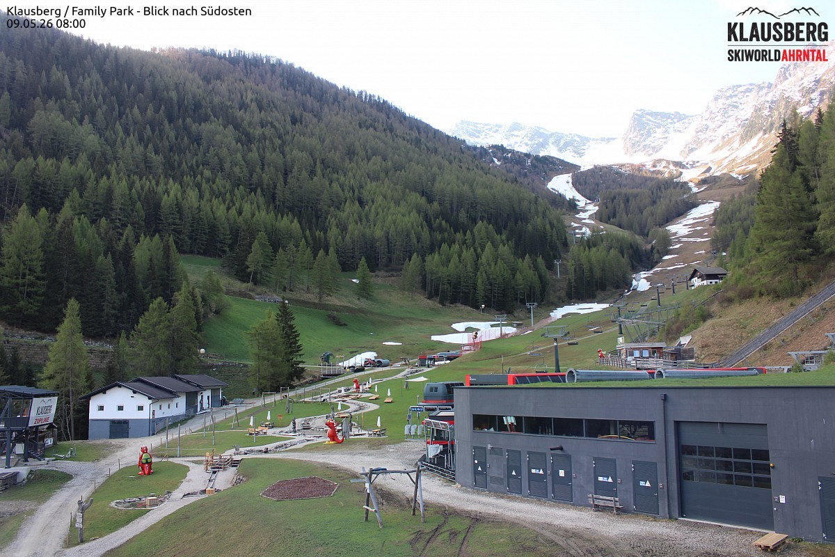 Archiv Foto Webcam Talstation Almboden, Steinhaus