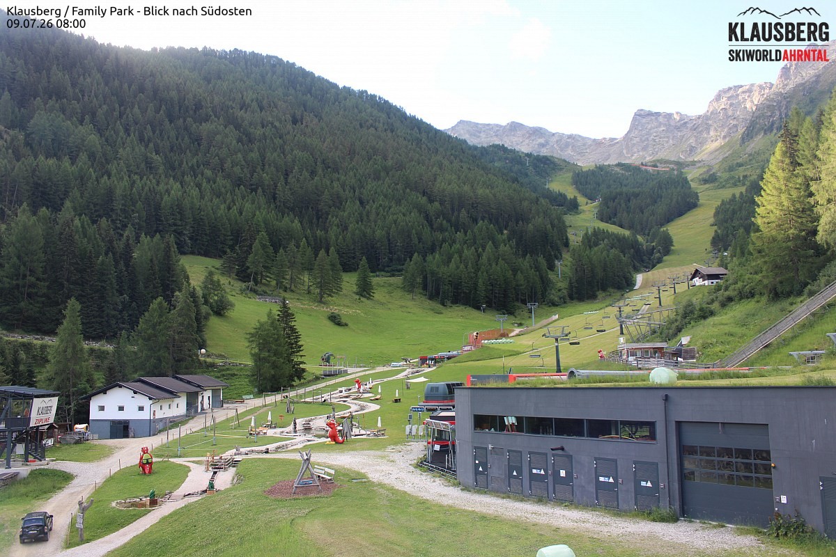 Archiv Foto Webcam Talstation Almboden, Steinhaus
