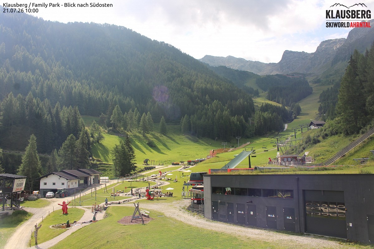 Archiv Foto Webcam Talstation Almboden, Steinhaus