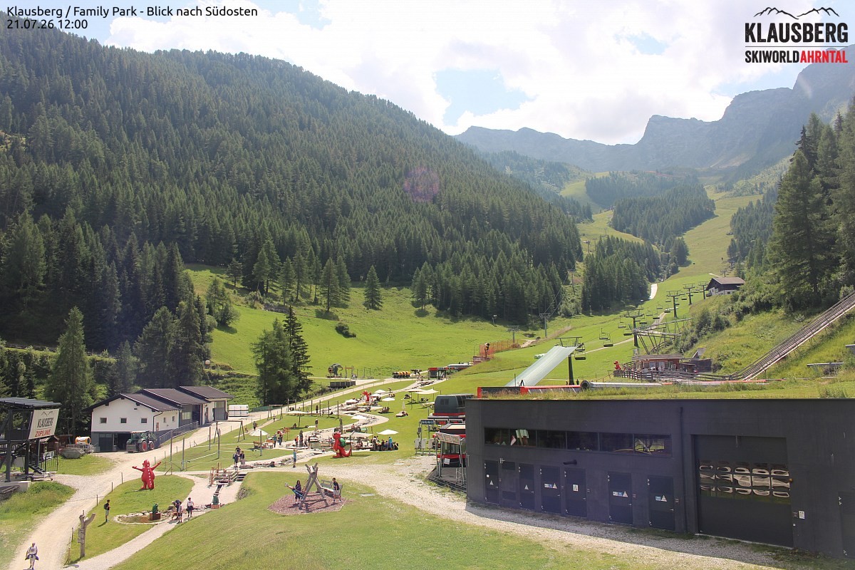 Archiv Foto Webcam Talstation Almboden, Steinhaus