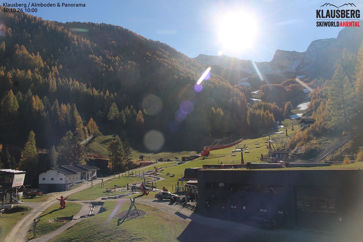 Archived image Webcam base station Almboden, Cadipietra/Steinhaus