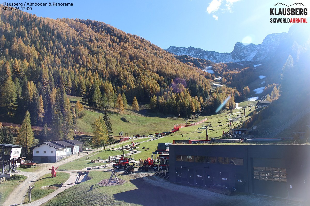 Archived image Webcam base station Almboden, Cadipietra/Steinhaus