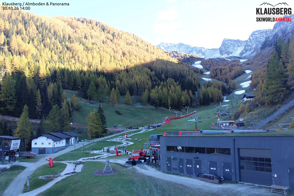Archived image Webcam base station Almboden, Cadipietra/Steinhaus