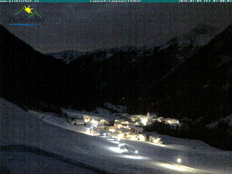 Archiv Foto Webcam Pichlerhof, Tauferer Ahnrtal