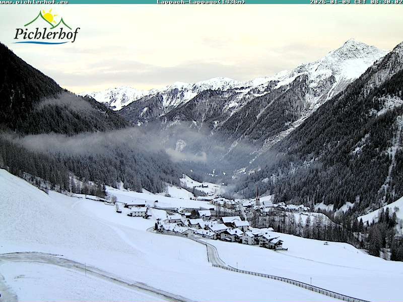 Archiv Foto Webcam Pichlerhof, Tauferer Ahnrtal