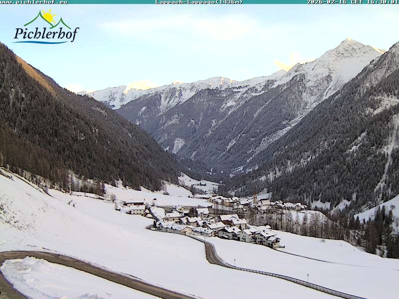 Archiv Foto Webcam Pichlerhof, Tauferer Ahnrtal