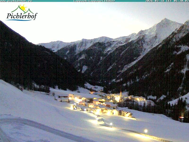 Archiv Foto Webcam Pichlerhof, Tauferer Ahnrtal