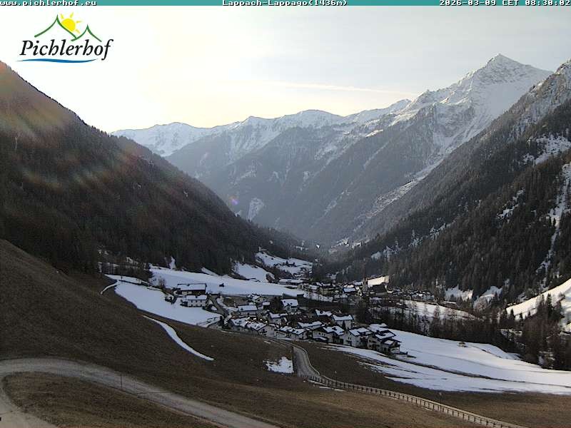 Archiv Foto Webcam Pichlerhof, Tauferer Ahnrtal
