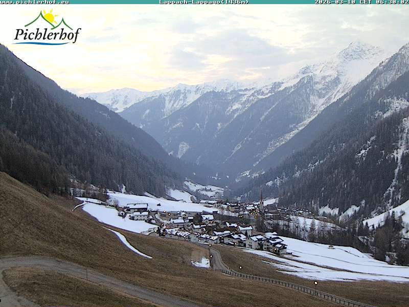 Archiv Foto Webcam Pichlerhof, Tauferer Ahnrtal