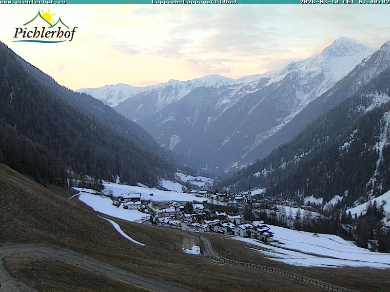 Archiv Foto Webcam Pichlerhof, Tauferer Ahnrtal