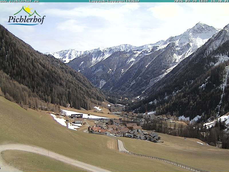 Archiv Foto Webcam Pichlerhof, Tauferer Ahnrtal