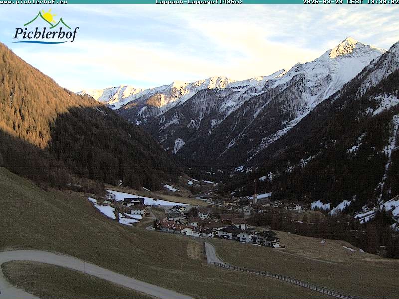 Archiv Foto Webcam Pichlerhof, Tauferer Ahnrtal