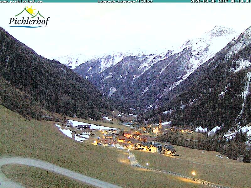 Archiv Foto Webcam Pichlerhof, Tauferer Ahnrtal