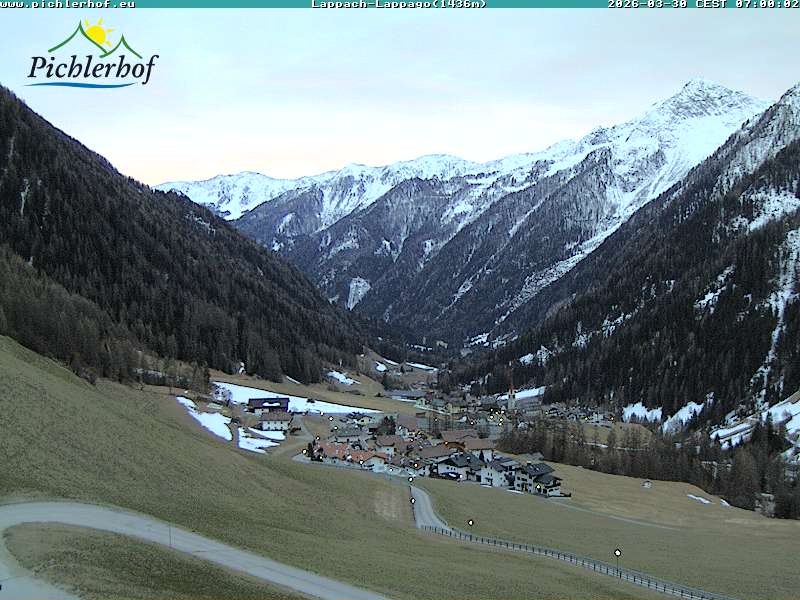 Archiv Foto Webcam Pichlerhof, Tauferer Ahnrtal