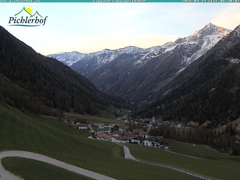 Archiv Foto Webcam Pichlerhof, Tauferer Ahnrtal