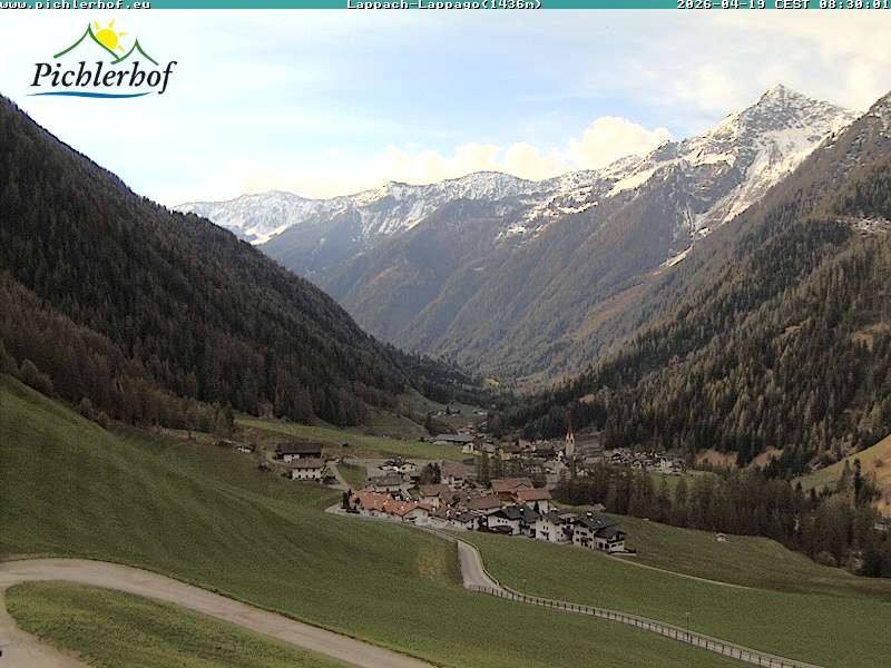 Archiv Foto Webcam Pichlerhof, Tauferer Ahnrtal